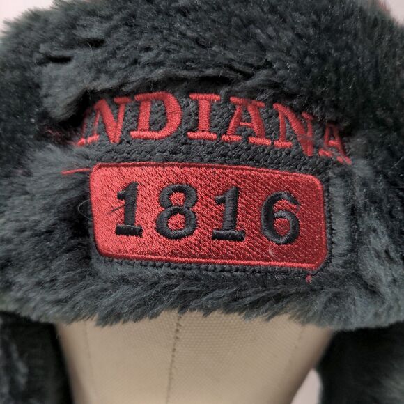 American Outdoors Men's Trapper Hat Red Plaid One Size Ear Flaps - Picture 4 of 11